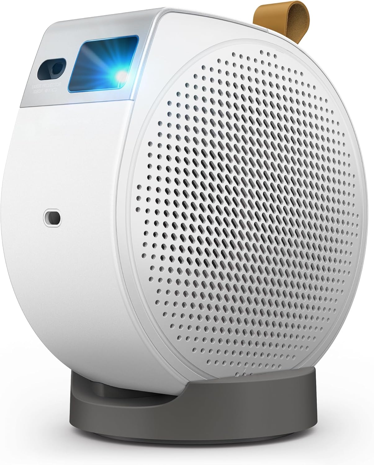 BenQ GV50 | Laser Portable Projector, 500 Lms, Native 1080p, 4K Supported, Ceiling Projection, Tripod Base, Rotating Angle, Google TV, Certified Netflix, WiFi & Bluetooth, Deep Woofer Built in speaker