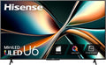 Hisense 55-Inch Class U6 Series Mini-LED ULED 4K UHD Google Smart TV (55U6N) - QLED, Motion Rate 240, HDR 10+, Full Array Local Dimming, Game Mode Plus, Alexa Compatibility