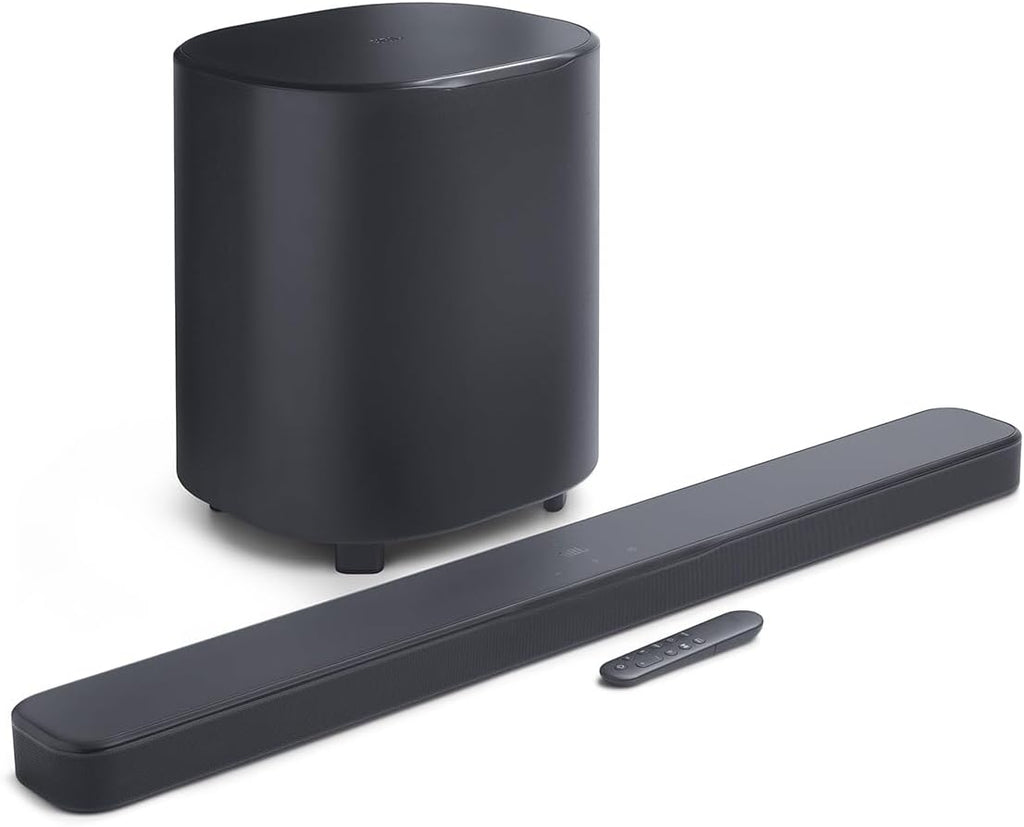JBL BAR 500 MK2 5.1 Channel Soundbar System with AudioQuest Sky 3m HDMI Cable