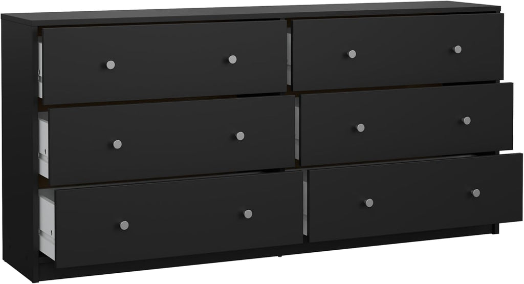 Tvilum Portland Black 4-Piece Bedroom Set
