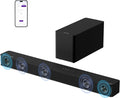 ULTIMEA 5.1CH Surround Sound Bar with Subwoofer, Dolby Atmos, VoiceMX, BassMX, APP, 300W Soundbar for Smart TV, Home Theater Surround Sound System for TV, Bluetooth 5.4, Poseidon M60 (2026 Model)