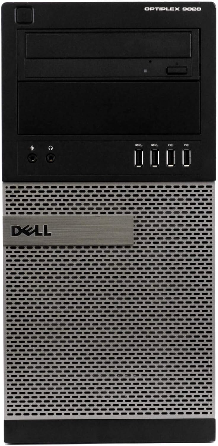 Dell Optiplex 9020 Mini Tower Desktop PC, Intel Core i7-4770-3.4 GHz, 32GB Ram, 1TB SSD Drive, WiFi, DVD-RW, Windows 11 Pro (Renewed)
