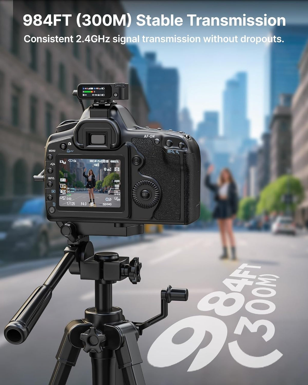 BOYA BOYAMIC 2 Wireless Microphones for iPhone 15-16/Android/PC/Camera,AI Noise Cancellation,32-bit Float Internal Recording,984ft Range, 54H Battery with Charging Case for Recording(without Clip Mic)