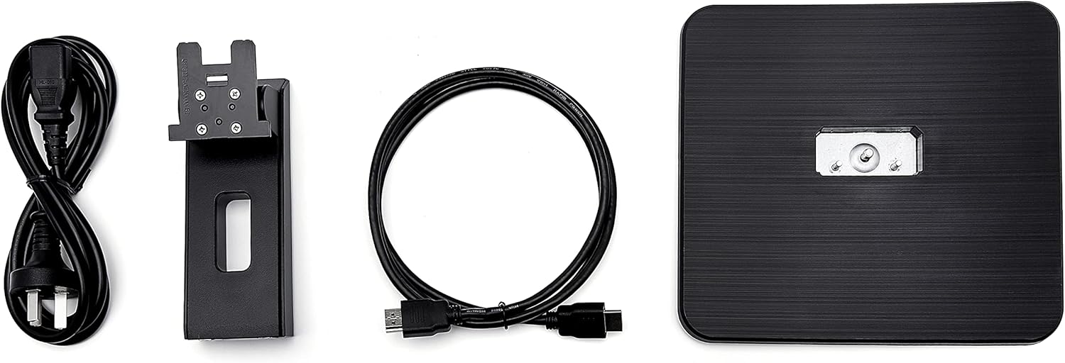 Amazon Basics 27 in IPS Monitor, Full HD 1080P, 75 Hz, Adjustable Stand, HDMI, Display Port, VGA Input, Built-in Speakers, VESA Compatible, Black