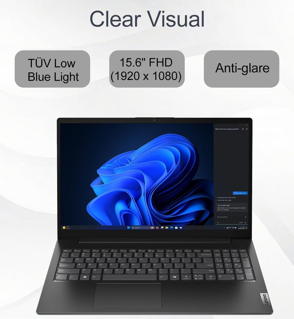 Lenovo Laptop Computer for Business & Student, 15.6" FHD, Intel 10-Core i7-240H (> Ultra 7 155U), 32GB DDR5, 1TB SSD, V Series Beat Ideapad, Webcam w/Shutter, Numeric Keypad, Win 11 Home w/Copilot