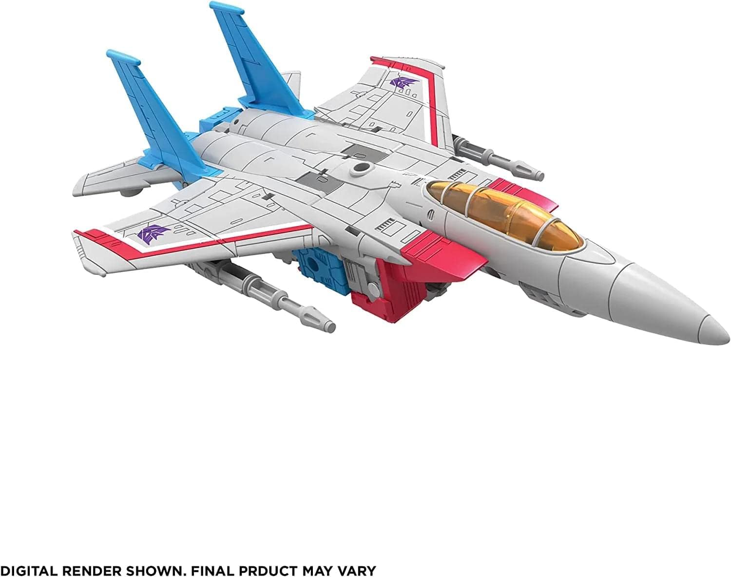 Transformers Studio Series 86-12 Leader Class The The Movie 1986 Coronation Starscream Action Figure, Ages 8 and Up, 8.5-inch