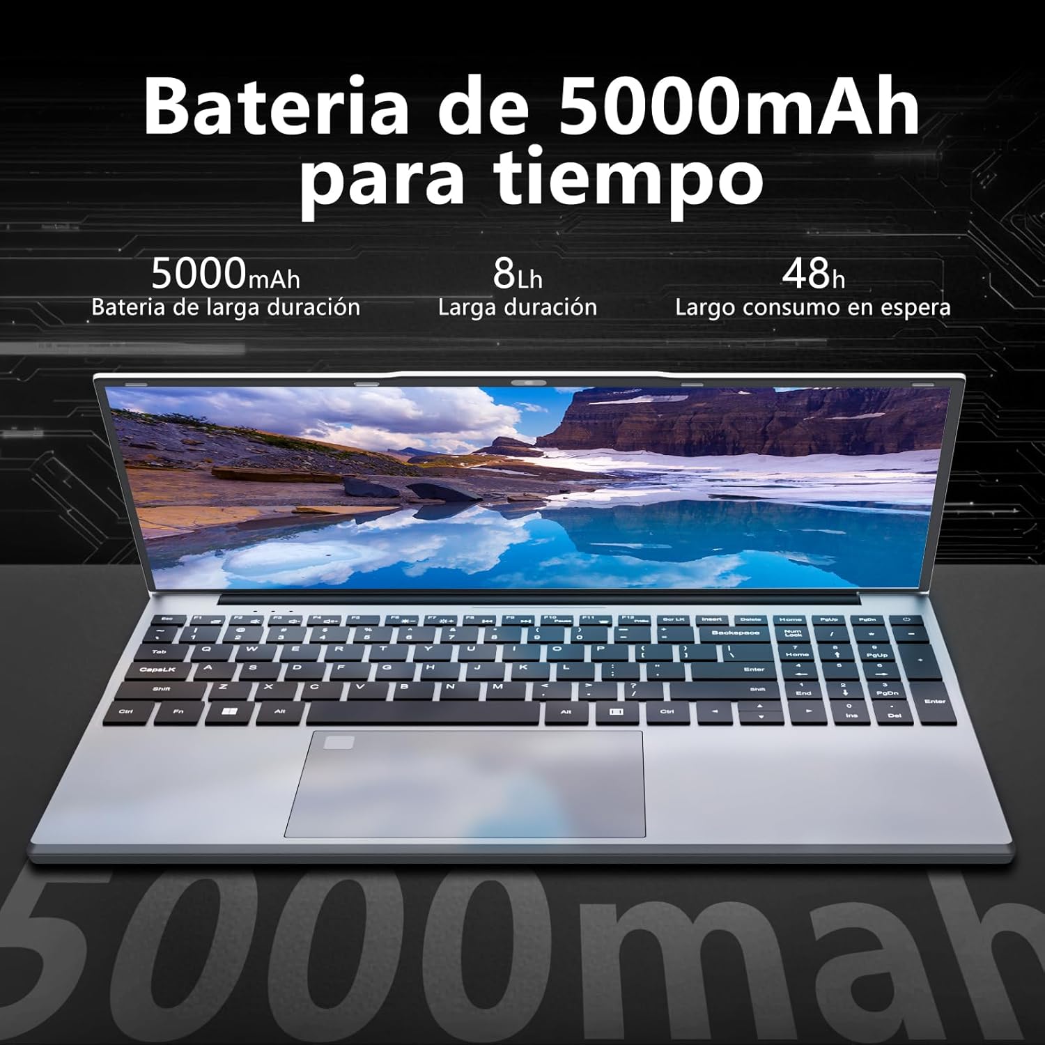 15.6 inch Laptops 16GB RAM DDR4 512GB SDD Portable Laptop Computer Cerelon N5095 Processor FHD 1920 * 1080 Laptop PC with Touch ID, WiFi5, BT4.2, USB 3.0,Traditional Laptops Computer