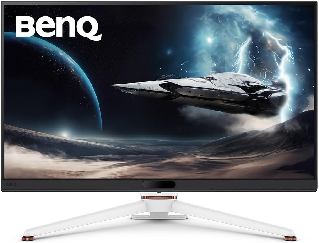 BenQ MOBIUZ EX271Q 27” 2K 180Hz 1ms DP 1.4 HDMI 2.0 65W USB-C Gaming Monitor, 95% P3, DisplayHDR 400, AMD Freesync, KVM, Pixsoul Engine, Remote Controller
