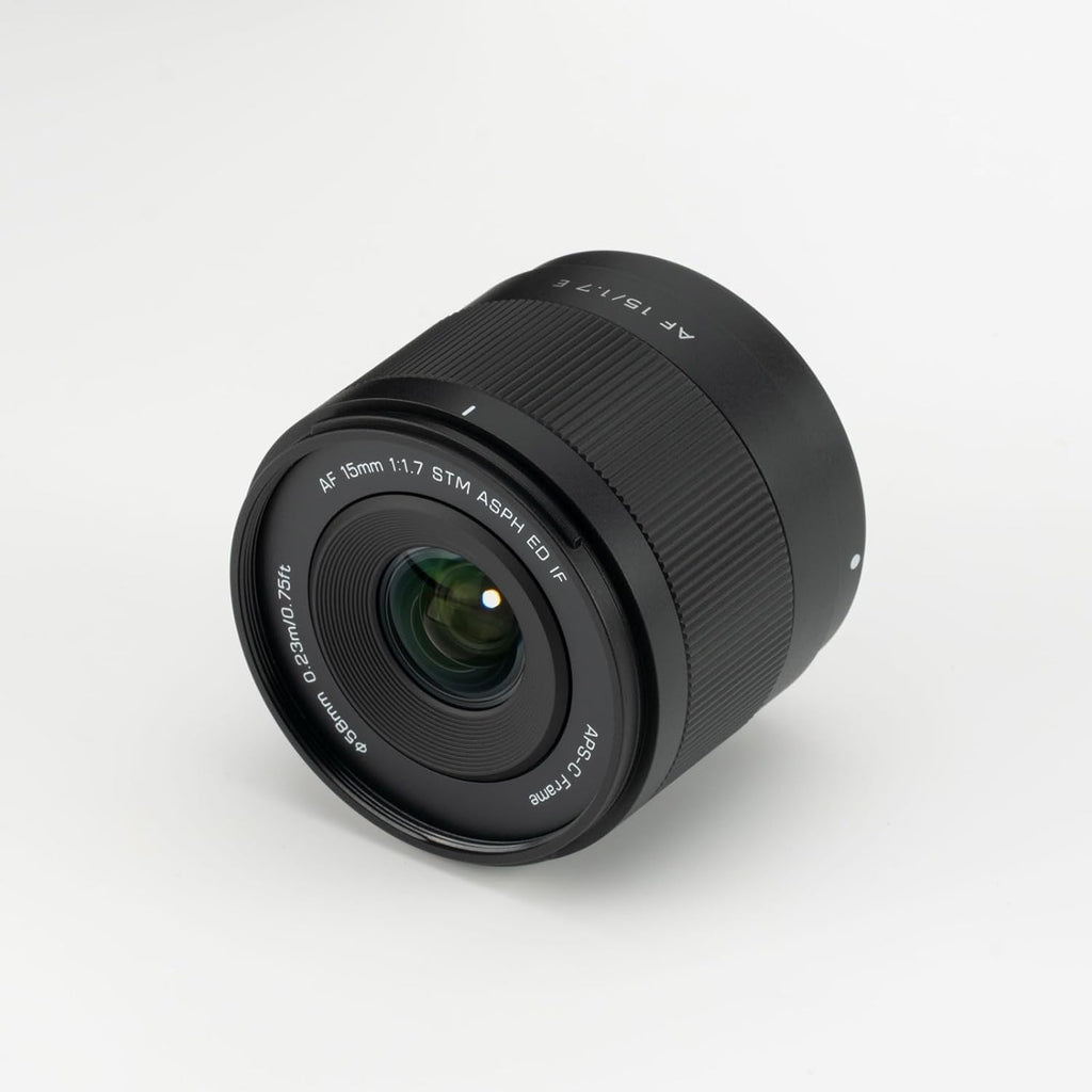 VILTROX 15mm F1.7 E-Mount Lens for Sony, APS-C Ultra Wide Angle Autofocus Lens for Sony E-Mount Cameras FX30 ZV-E10 ZV-E10II A6700 A6600 A6500 A6400 A6300 A6100