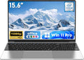 NAIKLULU Laptop Computer, Win 11 Pro Lap Top, 15.6 Inch Laptop PC 2026, 16GB RAM 256GB SSD, M3-6Y30 Processor, FHD Display 1920 * 1080P, WIFI5, BT4.2, 5000mAh Battery, for School Business Student
