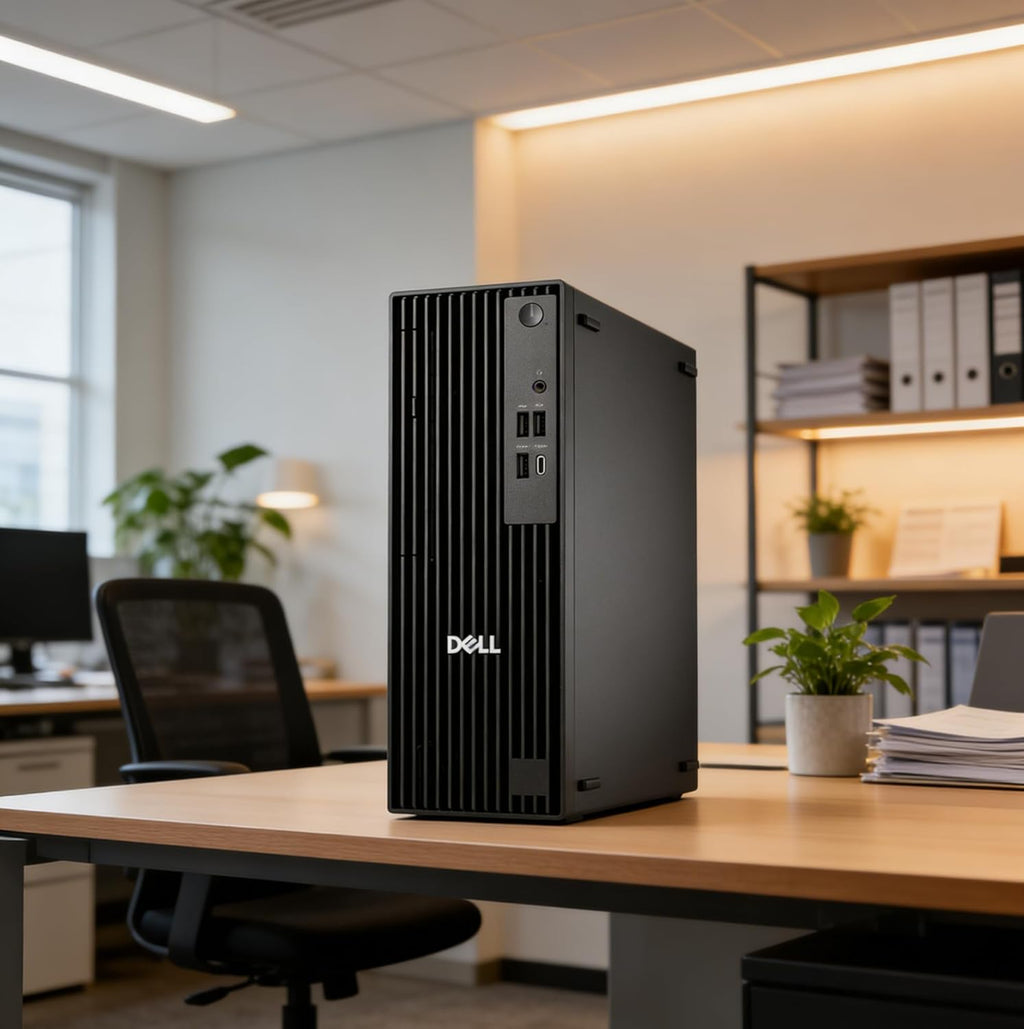 Dell Pro Slim Business Desktop (Next-Gen Optiplex 7020 SFF) Intel Core Ultra 5 235, up to 5 GHz, 16GB DDR5 RAM, 512GB SSD, HDMI & DP, WiFi 6E, RJ-45, Windows 11 Pro, Wired KB & Mouse