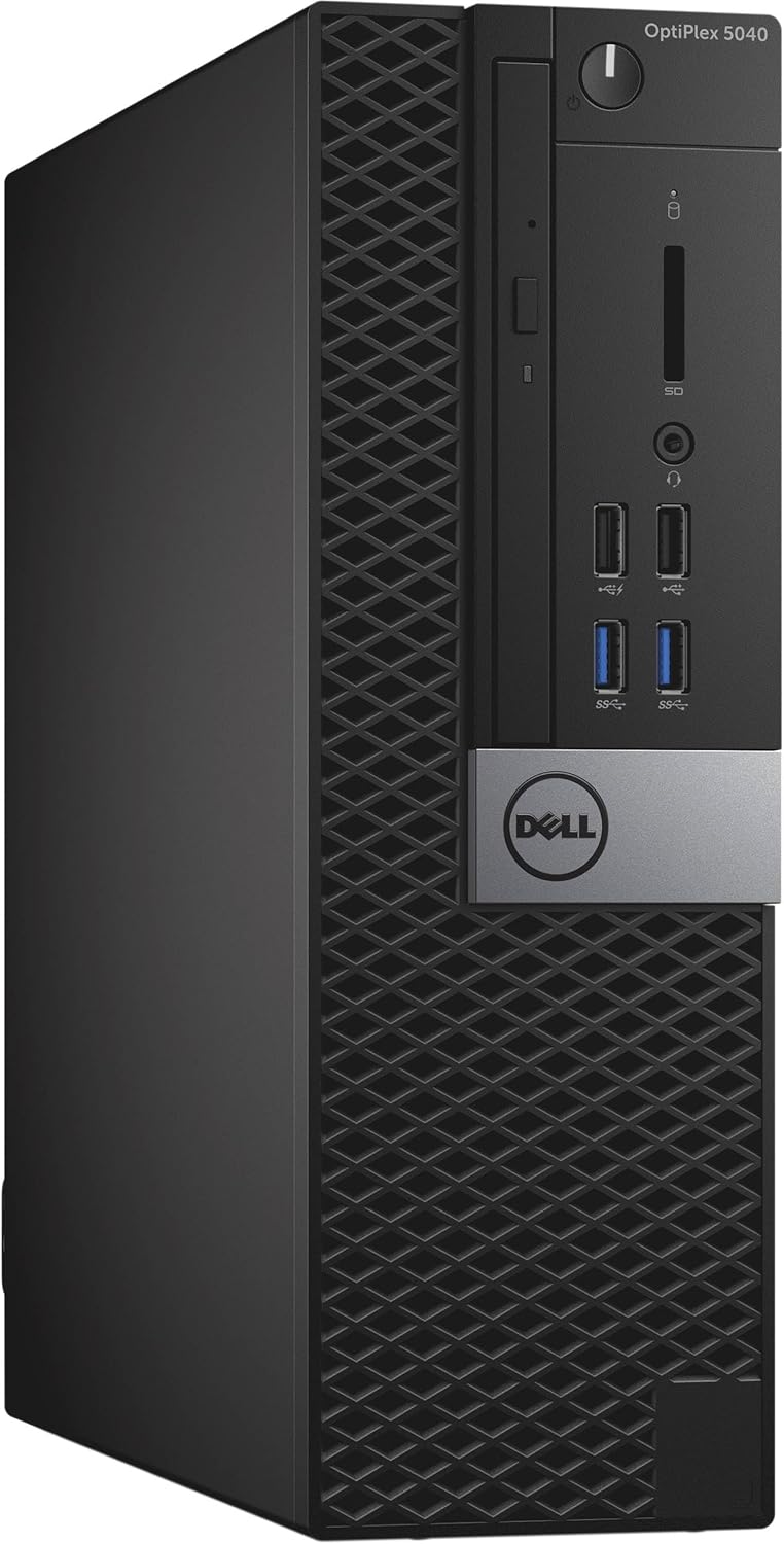 Dell Optiplex 5040 SFF Desktop Computer Windows 11 Pro PC, Intel Core i7-6700, 256GB SSD, 8GB RAM, WiFi, Bluetooth, USB Keyboard & Mouse i7 PC Small Form (Renewed)