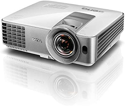 BenQ MW632ST Business Projector, 3200 Lumens, WXGA, Short Throw, Wireless, Dual HDMI, Keystone, 1.2X Zoom, 3D, Golf Simulation, Conference Room, Meeting, Classroom