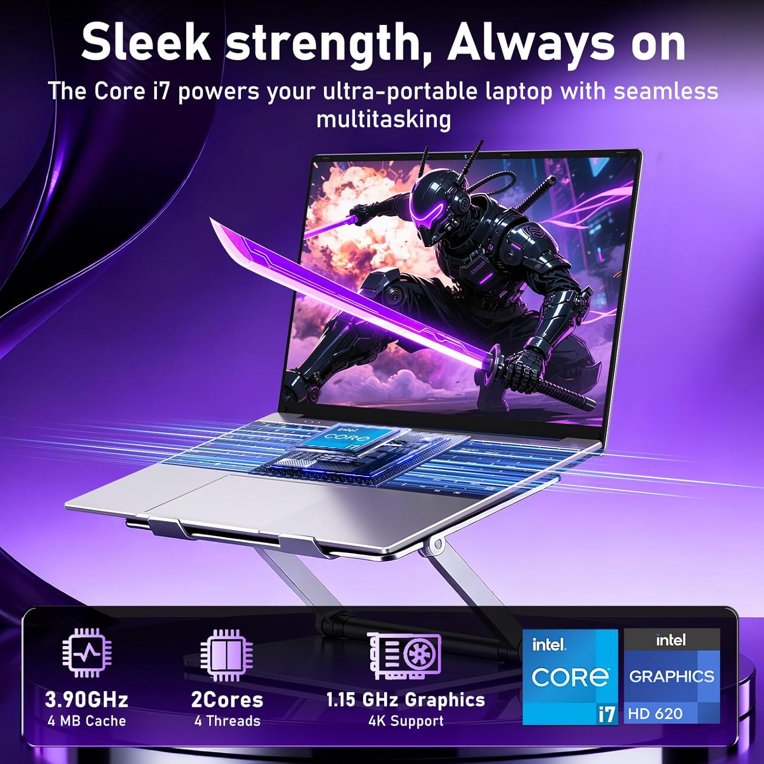 2026 Gaming Laptop,15.6" Windows 11 Pro Laptops Computer with Office 365,16GB RAM 1TB SSD,Intel core i7(Up to 3.9GHz),Backlit Keyboard,Mini HDMI,cam|Mic,Portable Thin for Gming College Student Work