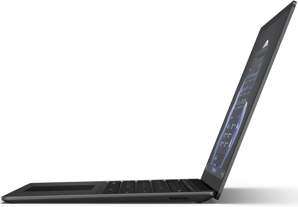 Microsoft Surface Laptop 5 13.5" Touchscreen Notebook - 2256 x 1504 - Intel Core i7 12th Gen i7-1265U - Intel Evo Platform - 16 GB Total RAM - 256 GB SSD - Matte Black (Renewed)