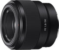 Sony - FE 50mm F1.8 Standard Lens (SEL50F18F/2), Black