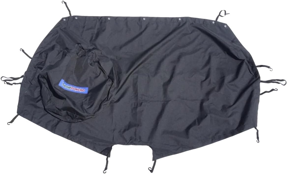 Dash Poncho™ Waterproof Dashboard Cover for Ford Bronco® (2021+) Rain & UV Shield for Electronics and Console | Marine-Grade Canvas, Fast Install, Includes Bungees & Suction Cups, Off-Road Ready