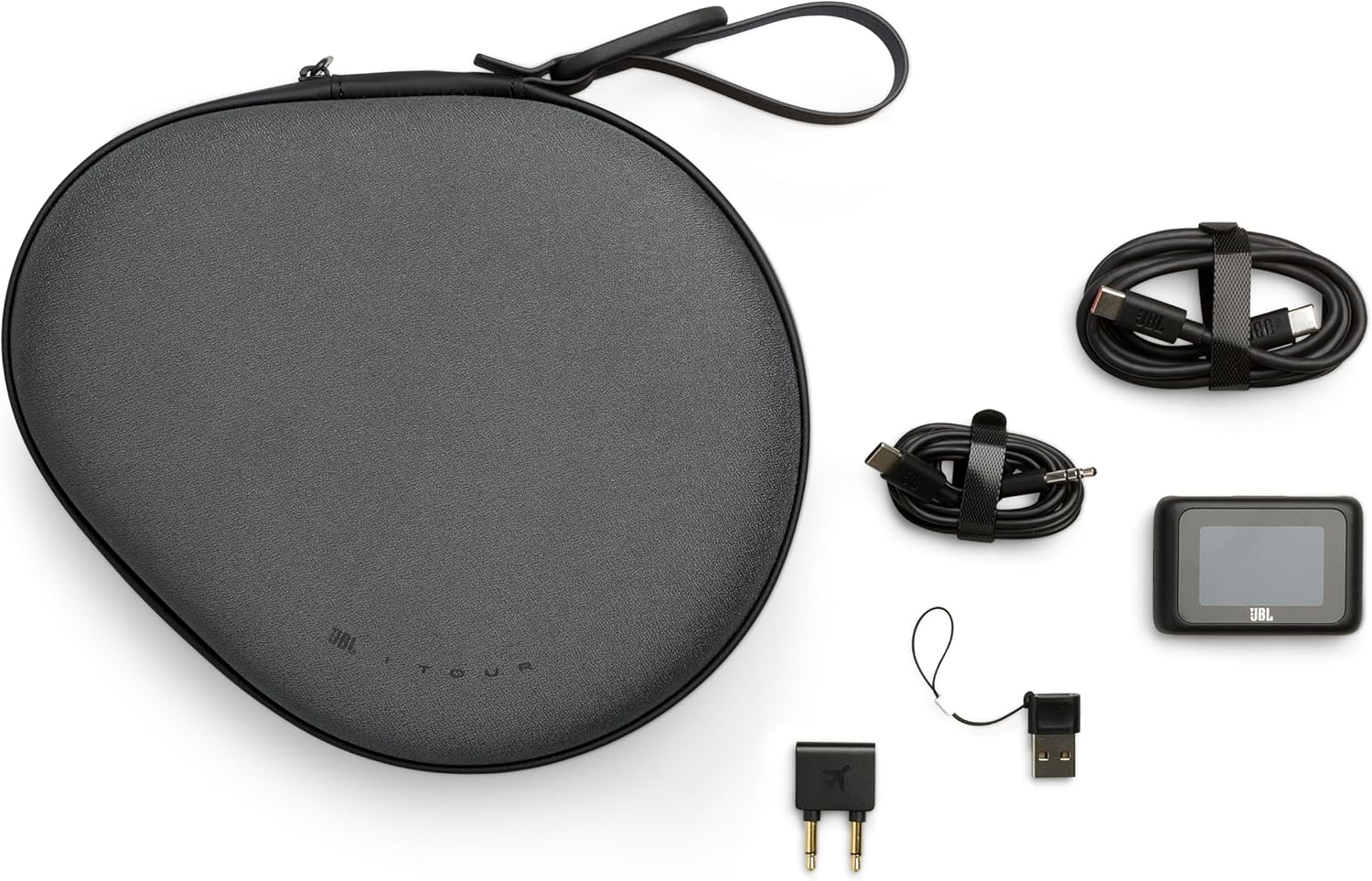JBL Tour One M3 Smart Tx - Wireless Over-Ear Noise Cancelling Headphones with Smart Transmitter, Hi-Res Audio (3.5mm or USB-C), Spatial 360 Sound with Head Tracking (Black) (Renewed)