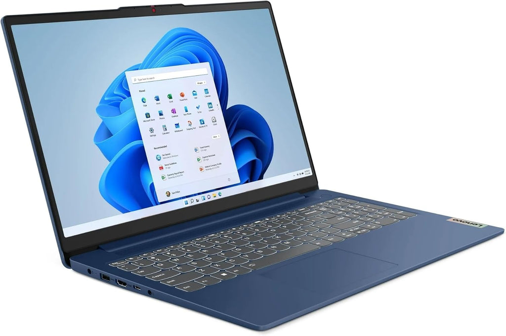Lenovo Idea Pad 3 Touch Laptop in Blue AMD Ryzen 7 8-core up to 4.6Ghz 15.6in FHD 16GB RAM 512GB SSD Win 11 (15A - Renewed)