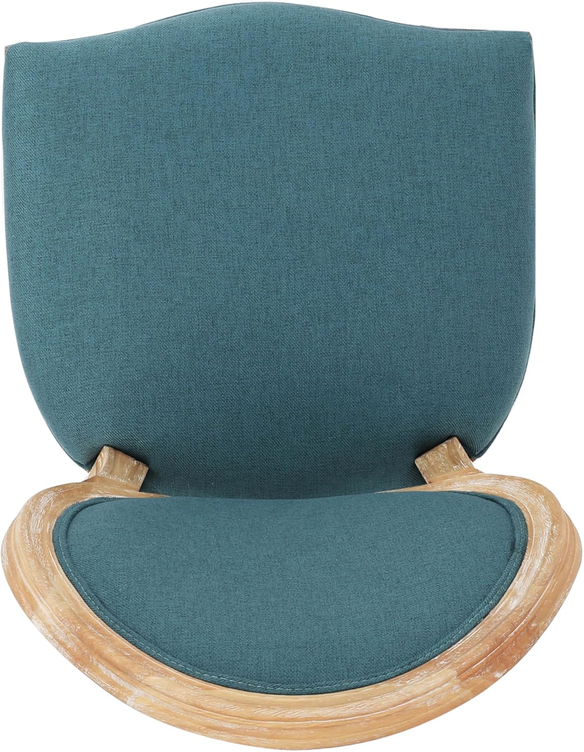 Christopher Knight Home Phinnaeus Fabric Dining Chairs, 2-Pcs Set, Dark Teal