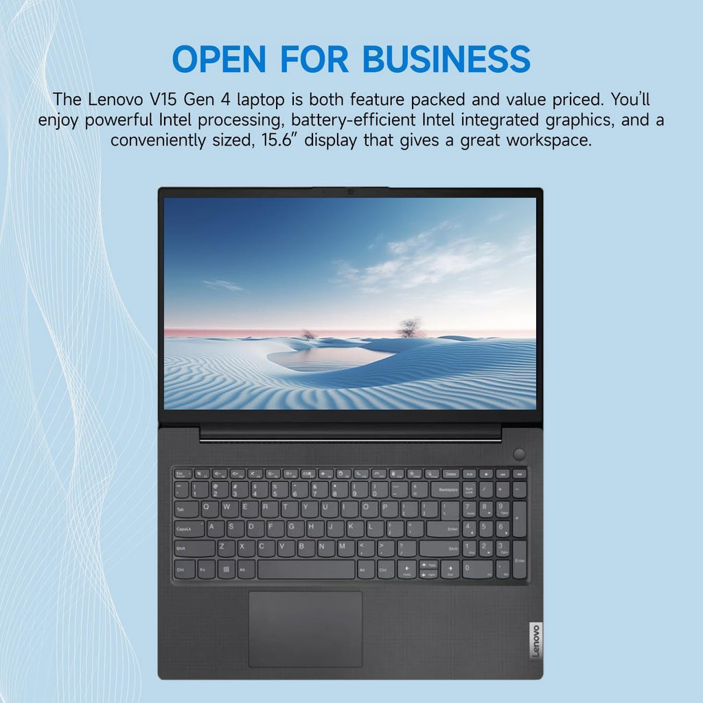 Lenovo V15 G4 Business Laptop, 15.6″ FHD Anti-Glare Display, Intel 8-Core i5-13420H (Beat i7-1355U), 16GB RAM, 256GB SSD, WiFi6, Bluetooth5.2, RJ-45, Windows 11 Pro, with 5ave 6-in-1 Accessory Kit