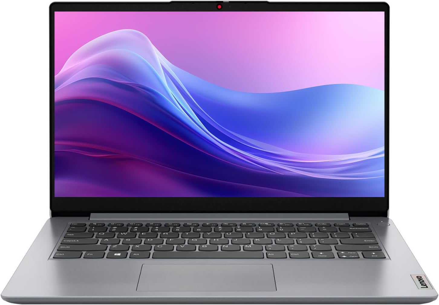Lenovo IdeaPad 1 Laptop, 14"" HD Screen, Intel Celeron N4020, 4GB RAM, 128GB eMMC, Webcam, Wi-Fi 6, Windwos 11 Home, Grey, Gray (Renewed)