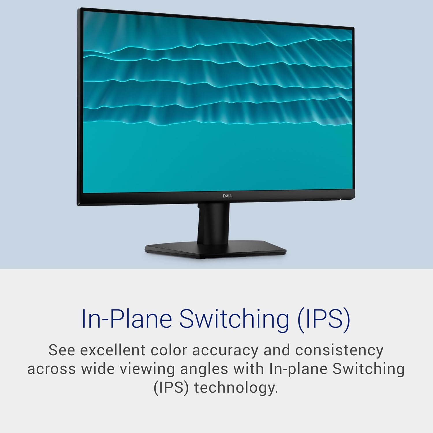 Dell 24 Monitor - SE2426H - 23.8-inch FHD (1920x1080) 144Hz 1ms Display, in-Plane Switching (IPS) Technology, AMD FreeSync™, TÜV 3-Star 2X HDMI, Tilt