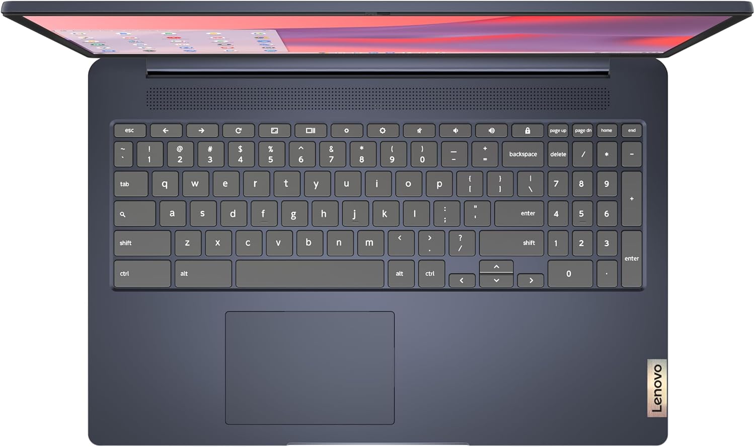 Lenovo IdeaPad 3i Chromebook, 15.6” FHD Display, Intel Celeron N4500, 8GB RAM, 64GB eMMC, 1920x1080 px, 720p Camera, Chrome OS, Abyss Blue