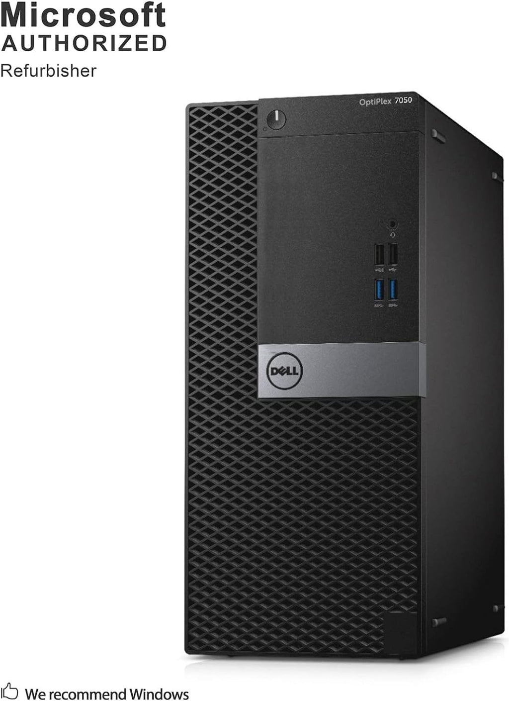 Dell Optiplex Mini Tower i7 Desktop 7050 Computer PC, 7050 Mini Tower Windows 11 Pro, Quad Core i7-6700 3.4GHz up to 4.0GHz, 16GB RAM, 512GB SSD, Keyboard (Renewed)
