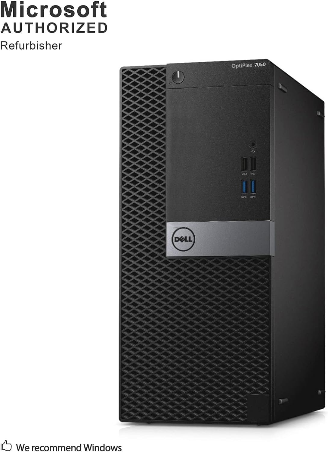 Dell Optiplex Mini Tower i7 Desktop 7050 Computer PC, 7050 Mini Tower Windows 11 Pro, Quad Core i7-6700 3.4GHz up to 4.0GHz, 16GB RAM, 512GB SSD, Keyboard (Renewed)