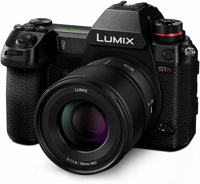 Panasonic LUMIX S Series Camera Lens, 50mm F1.8 L-Mount Interchangeable Lens for Mirrorless Full Frame Digital Cameras, S-S50