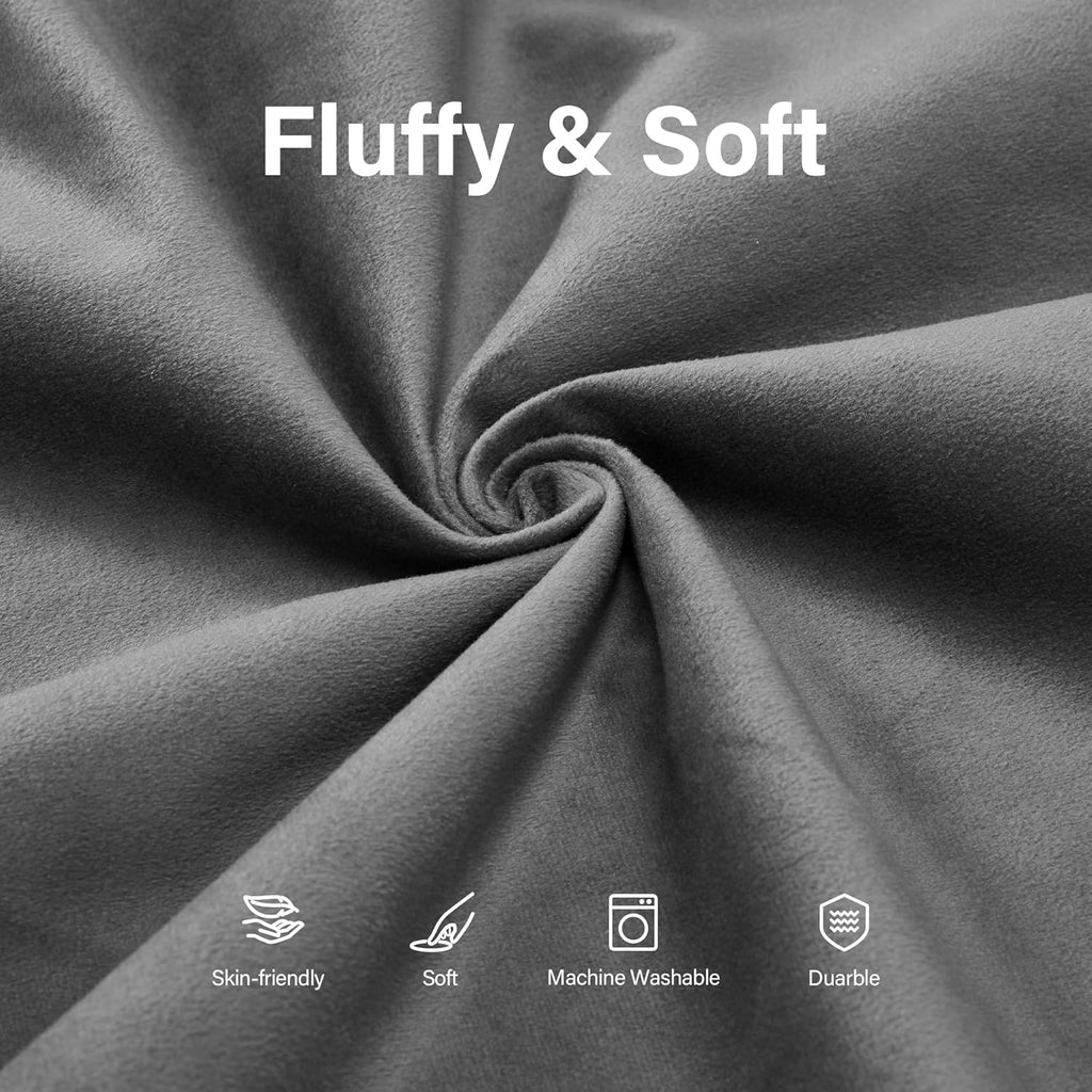 fond + found 5FT Bean Bag Chair for Adults - Giant Memory Foam Bean Bag with Removable Washable Cover, Large Comfy Bean Bag Chair with Handle & Side Pocket for Living Room, Bedroom, Gaming