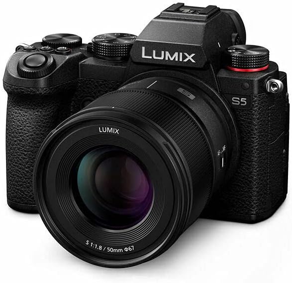 Panasonic LUMIX S Series Camera Lens, 50mm F1.8 L-Mount Interchangeable Lens for Mirrorless Full Frame Digital Cameras, S-S50