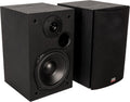MTX Audio MONITOR5i 5.25 Inch 2-Way Bookshelf Speakers, 200W Polypropylene Wired Home Theater and Music Speaker System with RCA Input, Black