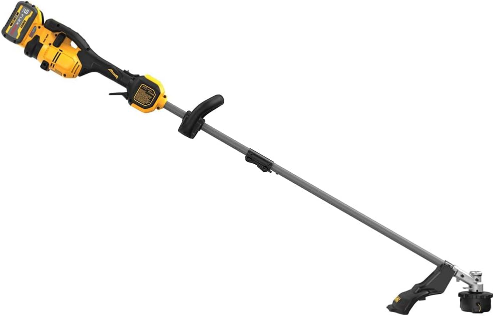 DEWALT 60V Cordless String Trimmer with Battery & Charger Included, 17 Inch, Attachment Capable (DCST972X1)
