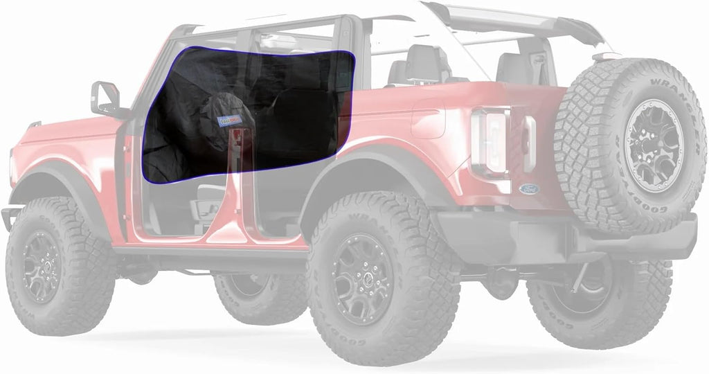 Dash Poncho™ Waterproof Dashboard Cover for Ford Bronco® (2021+) Rain & UV Shield for Electronics and Console | Marine-Grade Canvas, Fast Install, Includes Bungees & Suction Cups, Off-Road Ready