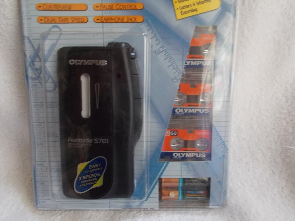 Olympus S701 Pearlcorder Microcassette Recorder