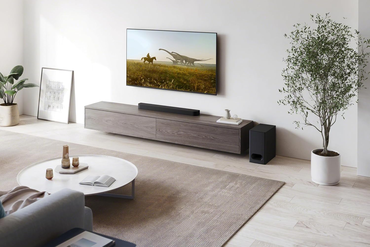 Sony BRAVIA Theater Bar 6, 3.1.2ch soundbar with Powerful Wireless subwoofer, Surround Sound by Dolby Atmos®/DTS:X® Compatible HT-B600