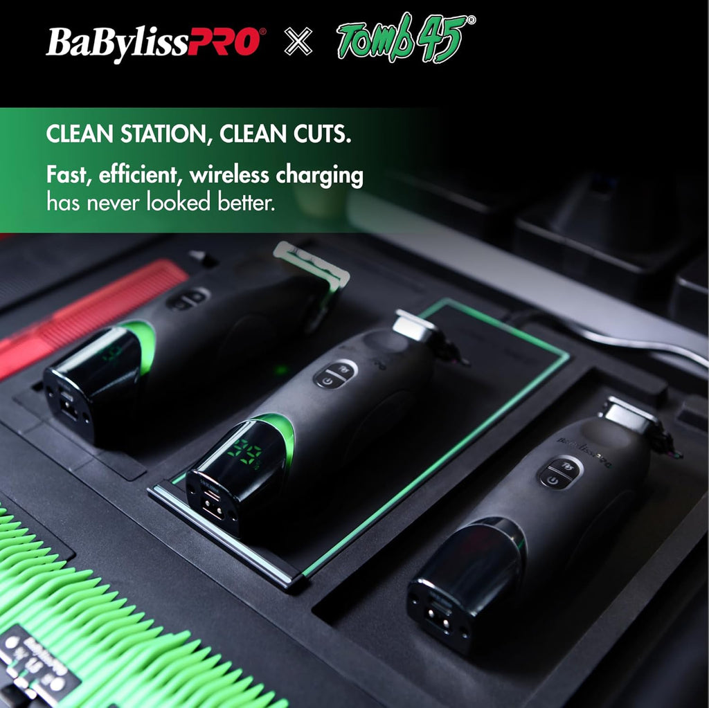 BaBylissPRO x Tomb45 Wireless Charging Hair Clipper