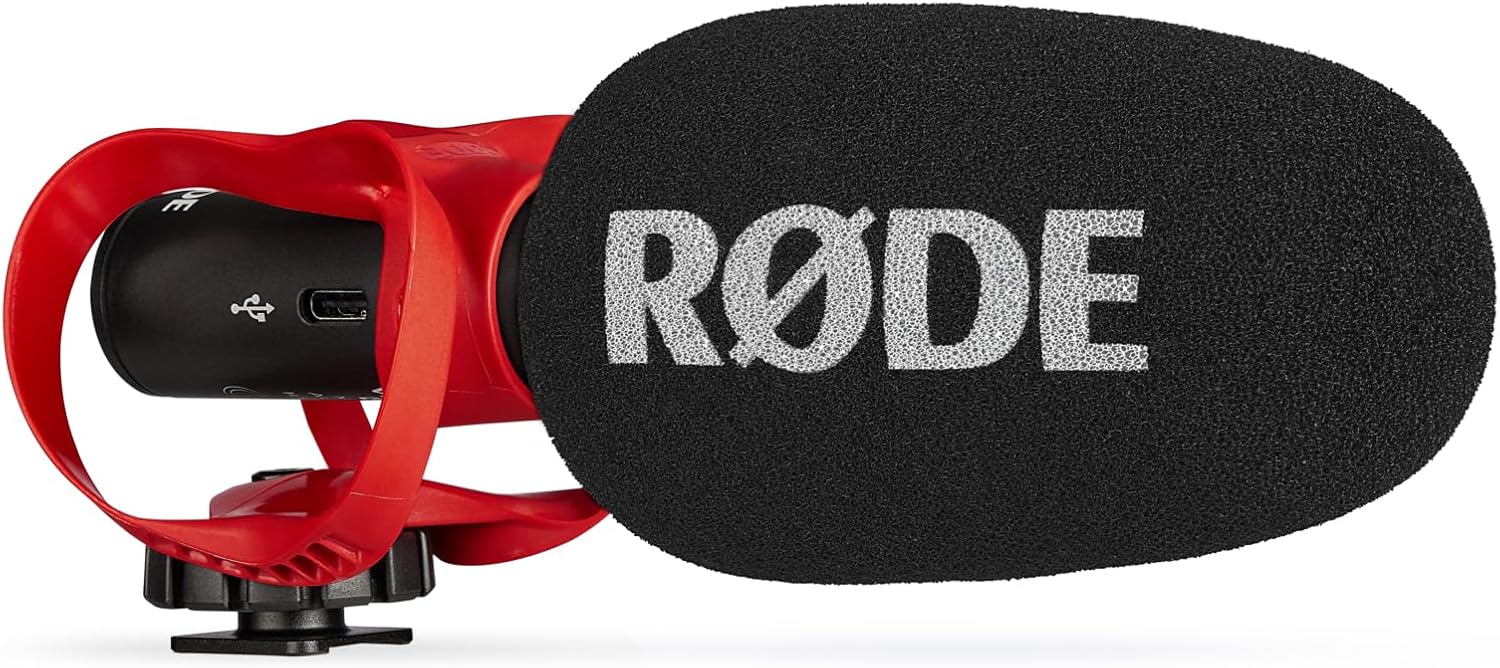RØDE VideoMic GO II Helix | Ultra-Compact On-Camera Shotgun Microphone with Both 3.5mm and USB Outputs for Filmmaking, Content Creation, Podcasting and Video Calls (3rd Gen)