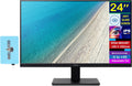acer 24" Vero V247Y Gbmix FHD IPS Monitor with 4 ms Response Time, Anti-Glare, Adaptive Sync, Integrated Speakers, VESA Mount (100x100mm) & DDKZ USB Port Expander, HDMI, Black (UM.QV7AA.G03)