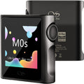 SHANLING M0s Portable MP3 Player Hi-Res Audio Players, 1.54" Touch Screen Hi-Fi MP3 Player with Bluetooth 5.0 LDAC, USB DAC/Amp, Up to 10 Hours Playback – Titanium