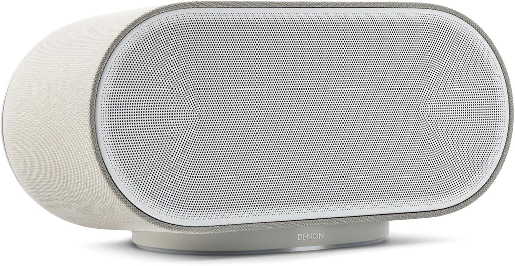 Denon Home 600 Home Speaker, Wireless Speaker with 8-Driver Array & 3D Dolby Atmos Music, HEOS Built-in Multiroom Control, Wi-Wi, Bluetooth, Home Audio Device, AirPlay 2, Stone