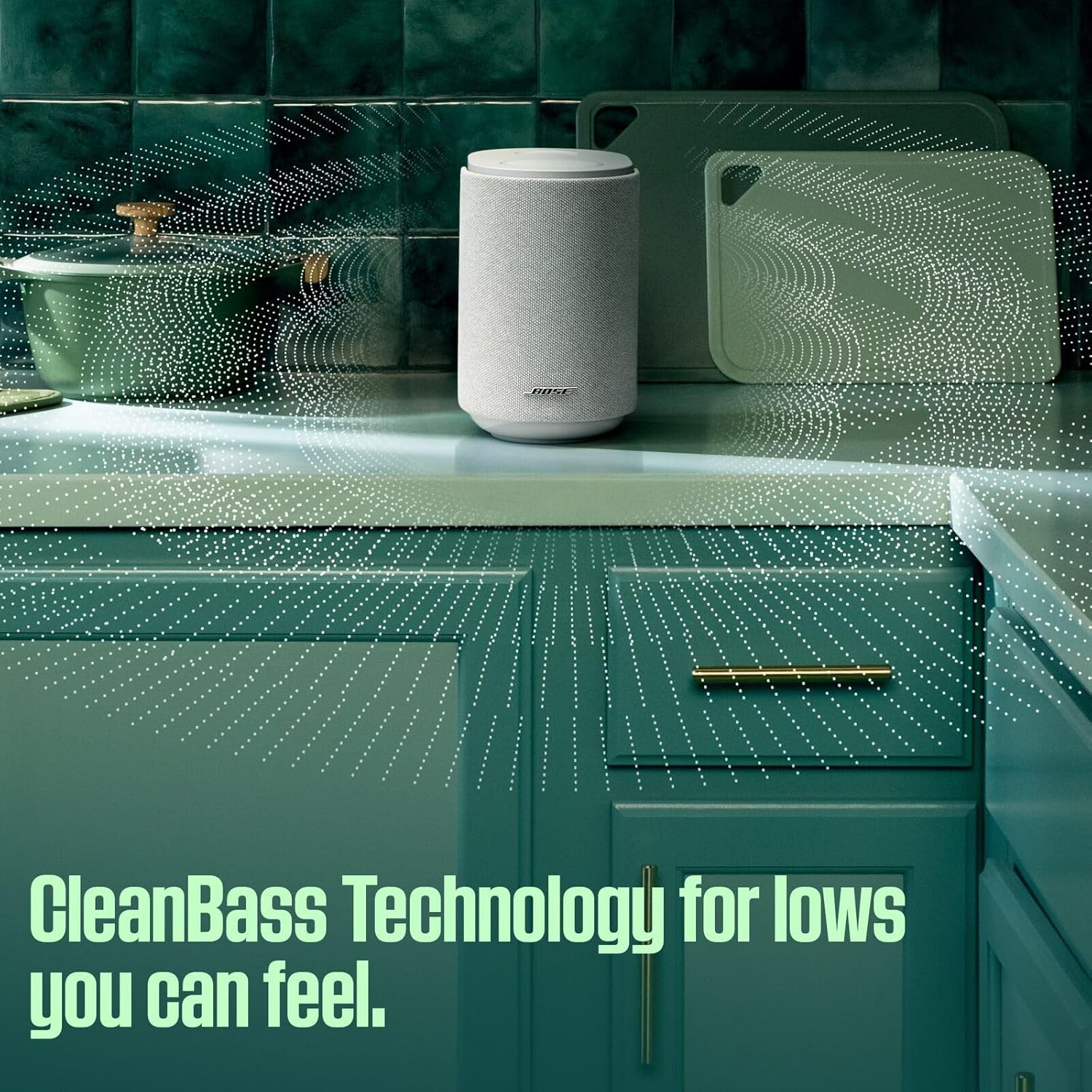 Bose New Lifestyle Ultra Speaker, Wireless Home Speaker, TrueSpatial Audio, CleanBass, AirPlay & Google Cast, Black