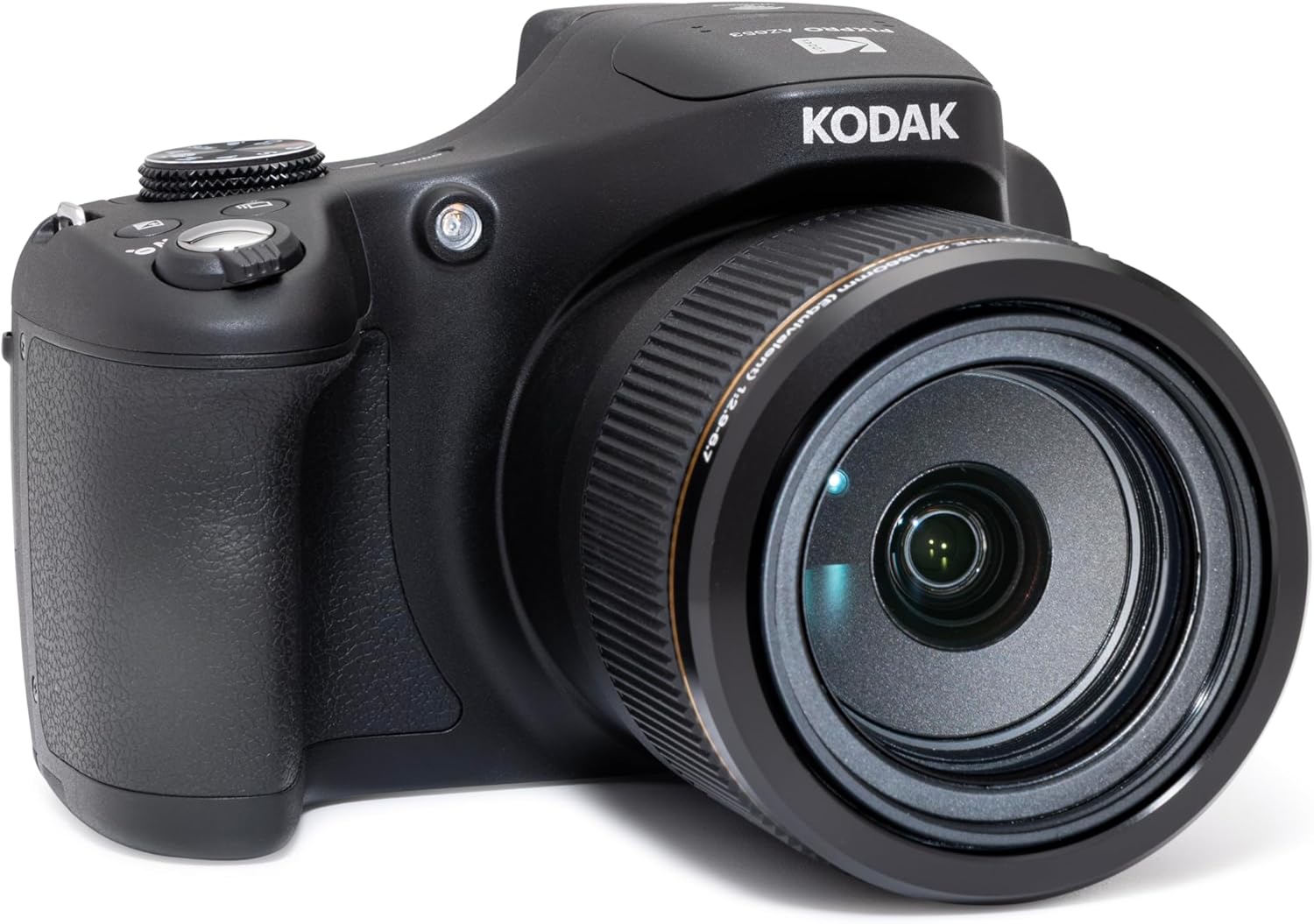 Kodak PIXPRO AZ653 Astro Zoom Digital Camera, 65x Optical with 20MP Sensor, 24mm Wide Angle, 1080p HD Video, OIS, WiFi, Black