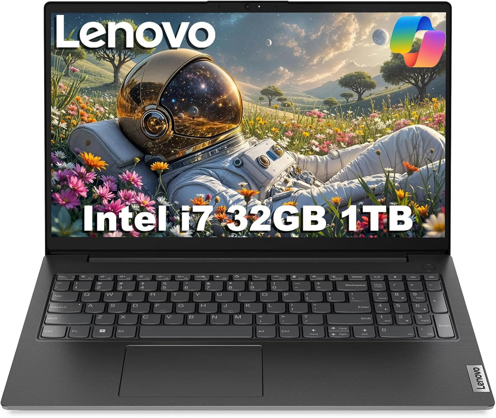 Lenovo Laptop Computer for Business & Student, 15.6" FHD, Intel 10-Core i7-240H (> Ultra 7 155U), 32GB DDR5, 1TB SSD, V Series Beat Ideapad, Webcam w/Shutter, Numeric Keypad, Win 11 Home w/Copilot