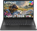 Lenovo Laptop Computer for Business & Student, 15.6" FHD, Intel 10-Core i7-240H (> Ultra 7 155U), 32GB DDR5, 1TB SSD, V Series Beat Ideapad, Webcam w/Shutter, Numeric Keypad, Win 11 Home w/Copilot