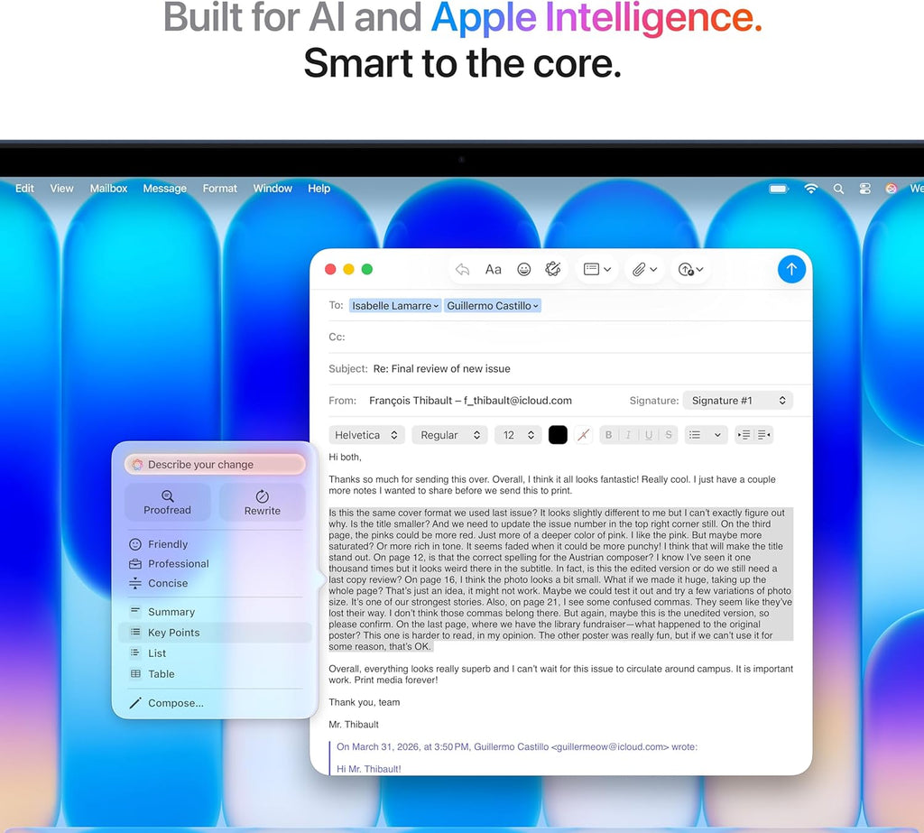 Apple 2026 MacBook Neo 13-inch Laptop with A18 Pro chip: Built for AI and Apple Intelligence, Liquid Retina Display, 8GB Unified Memory, 512GB SSD Storage, 1080p FaceTime HD Camera, Touch ID; Indigo