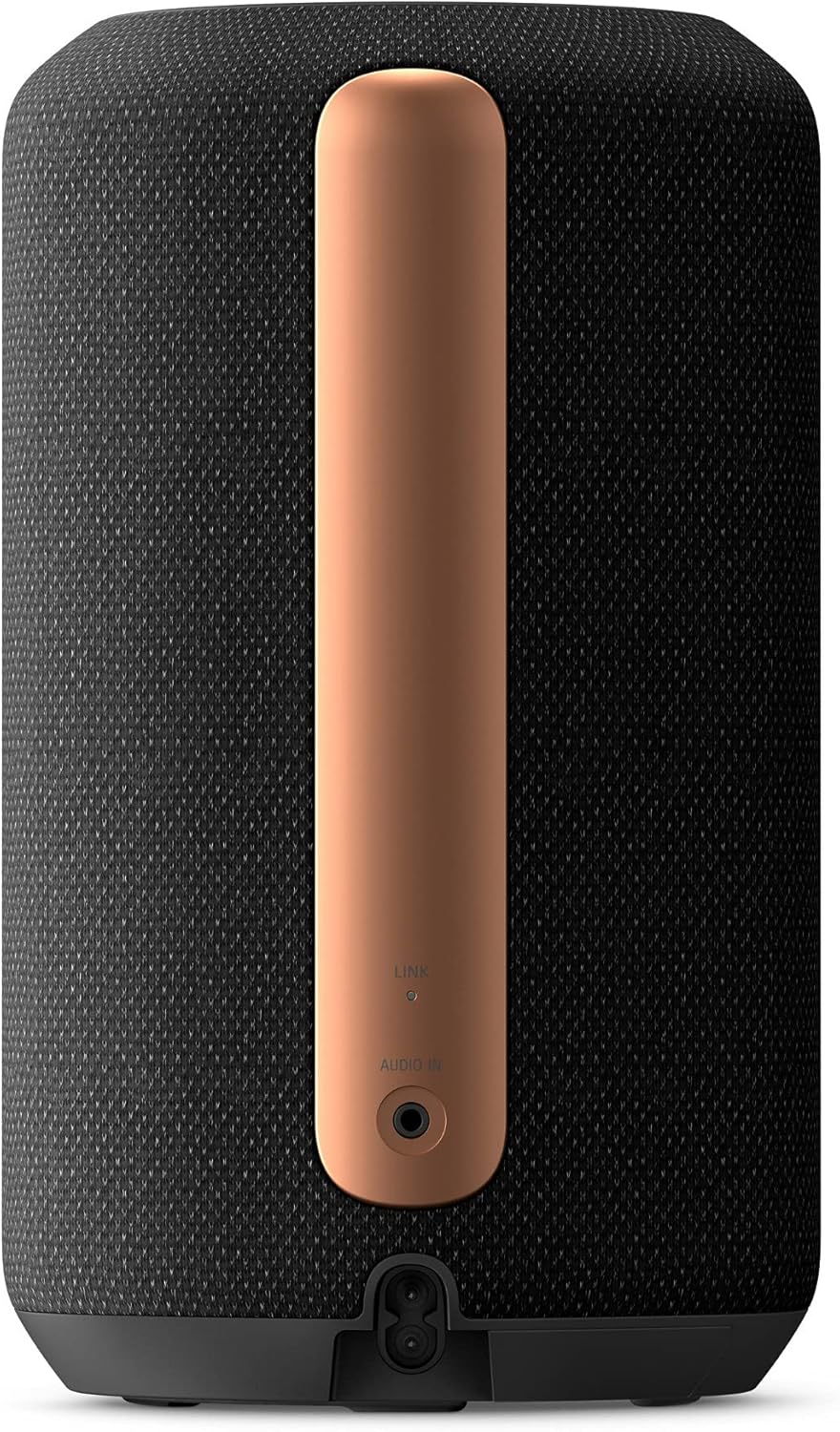 Sony SRS-RA3000 360 Reality Audio Wi-Fi / Bluetooth Wireless Speaker, Works with Alexa and Google Assistant, Black