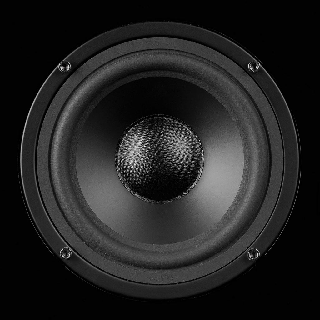 Fluance Elite High Definition Compact Surround Sound Home Theater 5.0 Channel Speaker System Including 2-Way Bookshelf, Center Channel and Rear Surround Speakers - Black Ash (SX50BC)